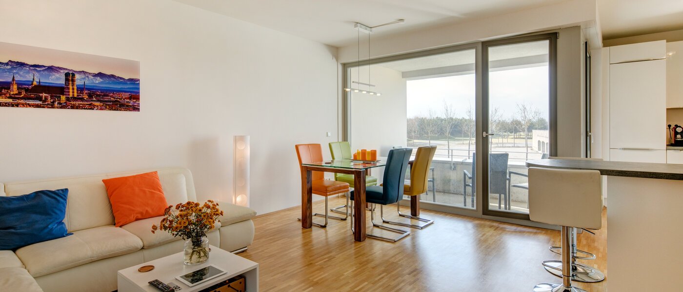 マンション München Messestadt Riem 01 リビングルーム 10291