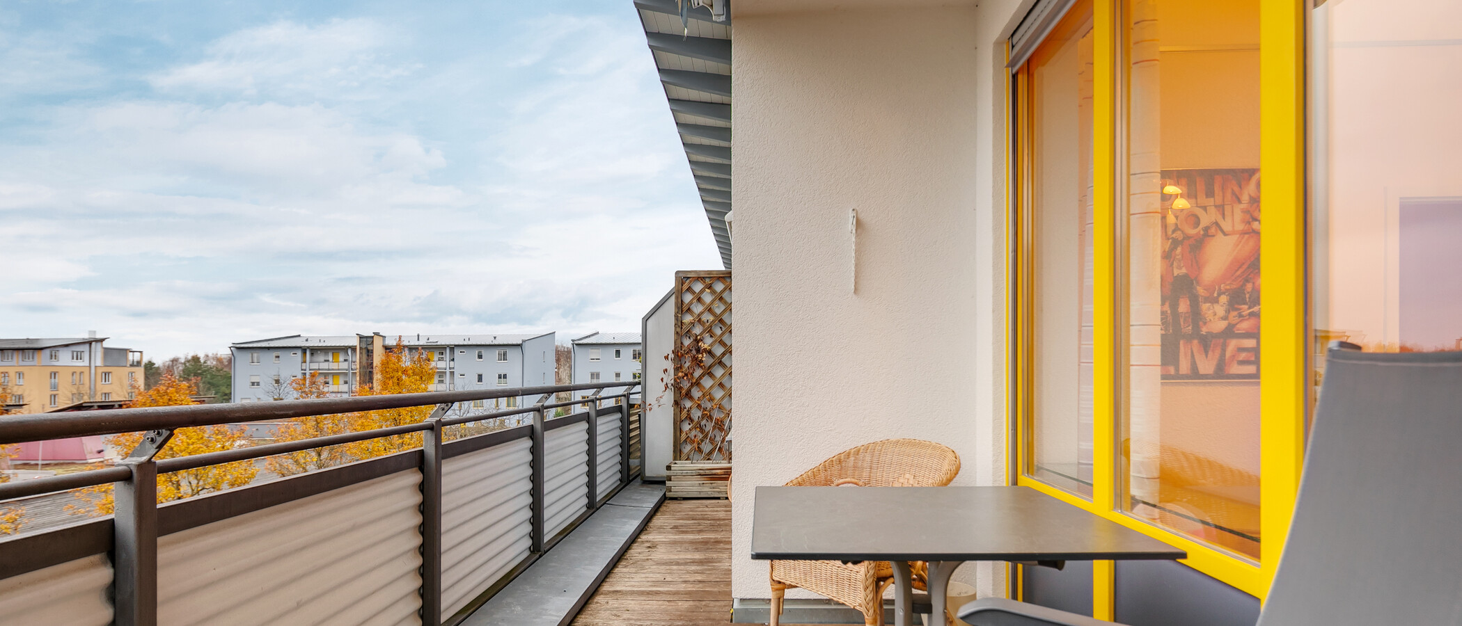 マンション München Messestadt Riem 01 ベランダ 10307