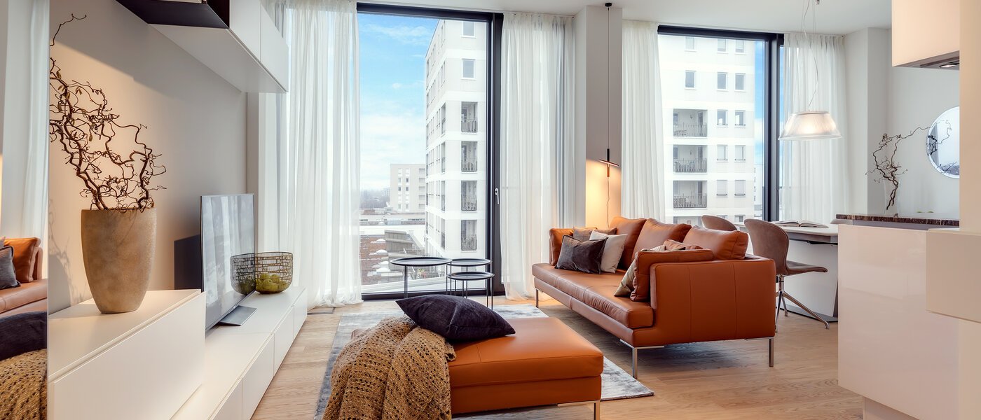 マンション München Nymphenburg 01 リビングルーム 10338