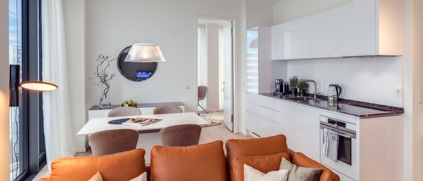 マンション München Nymphenburg 04 リビングルーム 10338