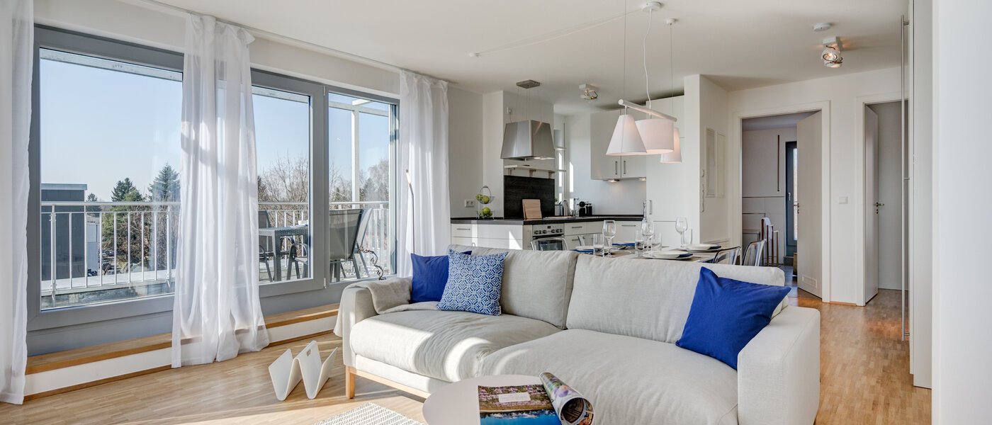 ペントハウス München Ramersdorf 01 リビングルーム 10340