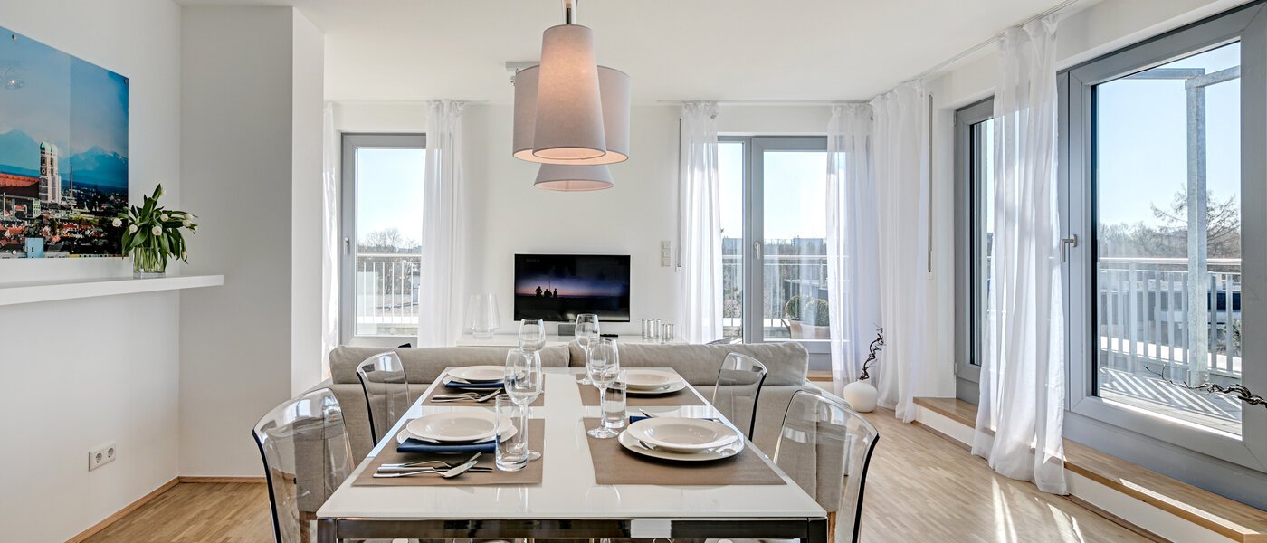 ペントハウス München Ramersdorf 05 リビングルーム 10340