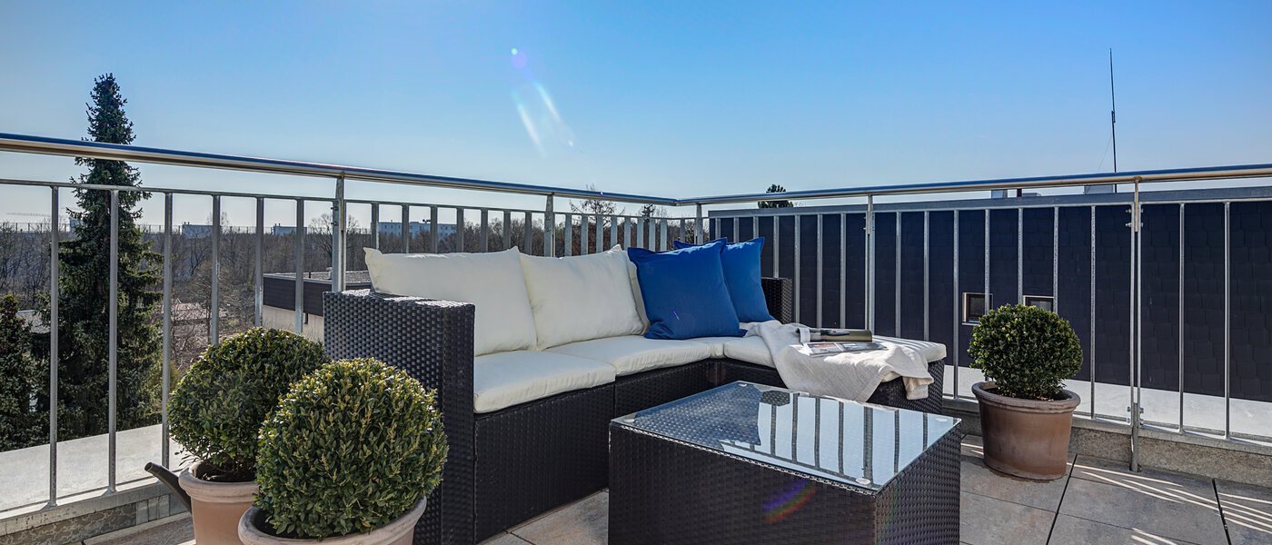 ペントハウス München Ramersdorf 01 テラス・ポーチ 10340