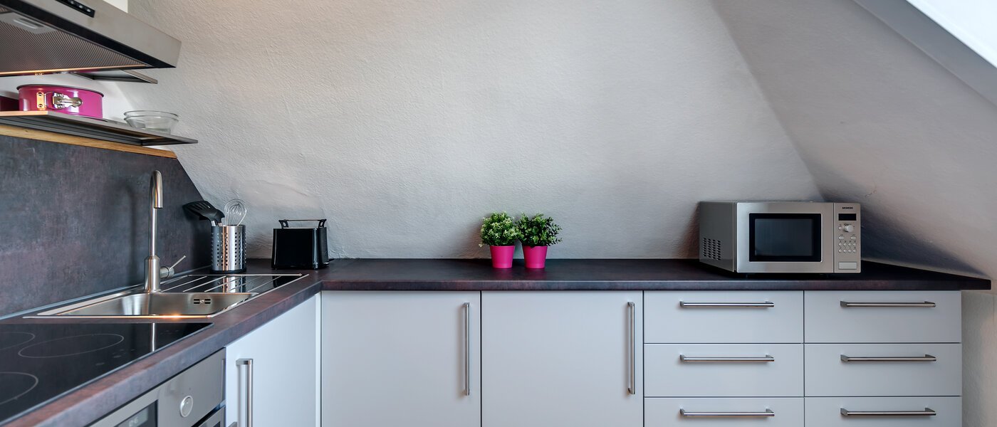 アティック・フラット（屋根裏） München Maxvorstadt - Rund um den Josephplatz 02 キッチン 10347