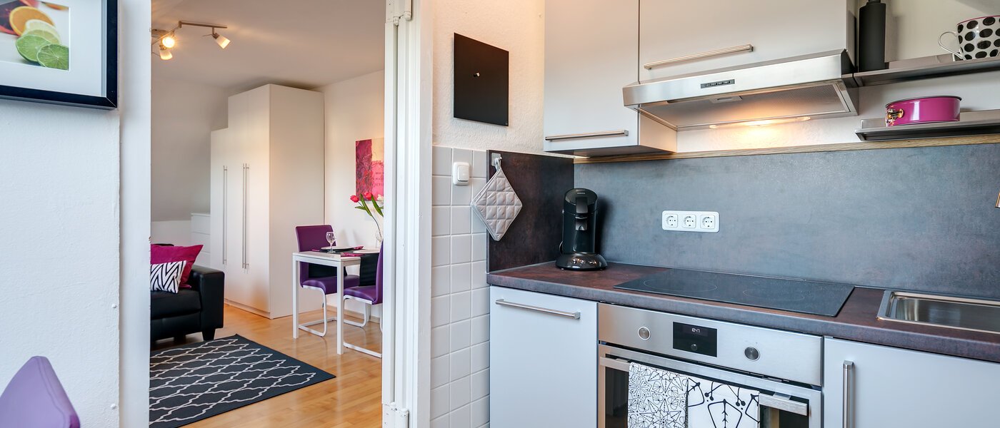 アティック・フラット（屋根裏） München Maxvorstadt - Rund um den Josephplatz 04 キッチン 10347