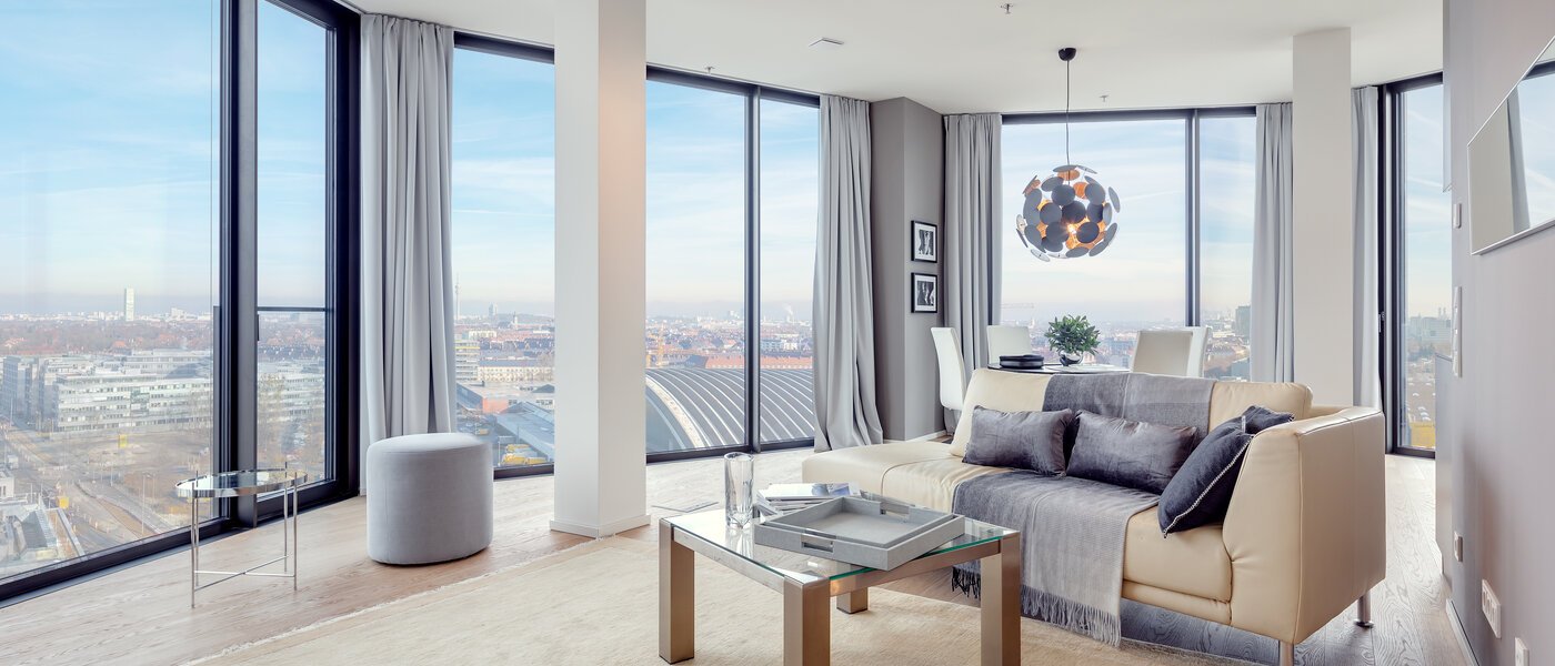 ロフト München Nymphenburg 01 リビングエリア 10348