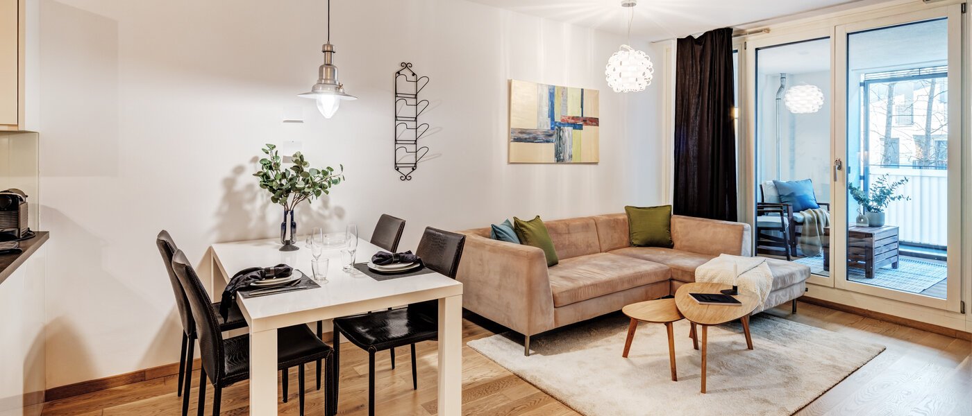 マンション München Maxvorstadt - Westen 01 リビングエリア 10381