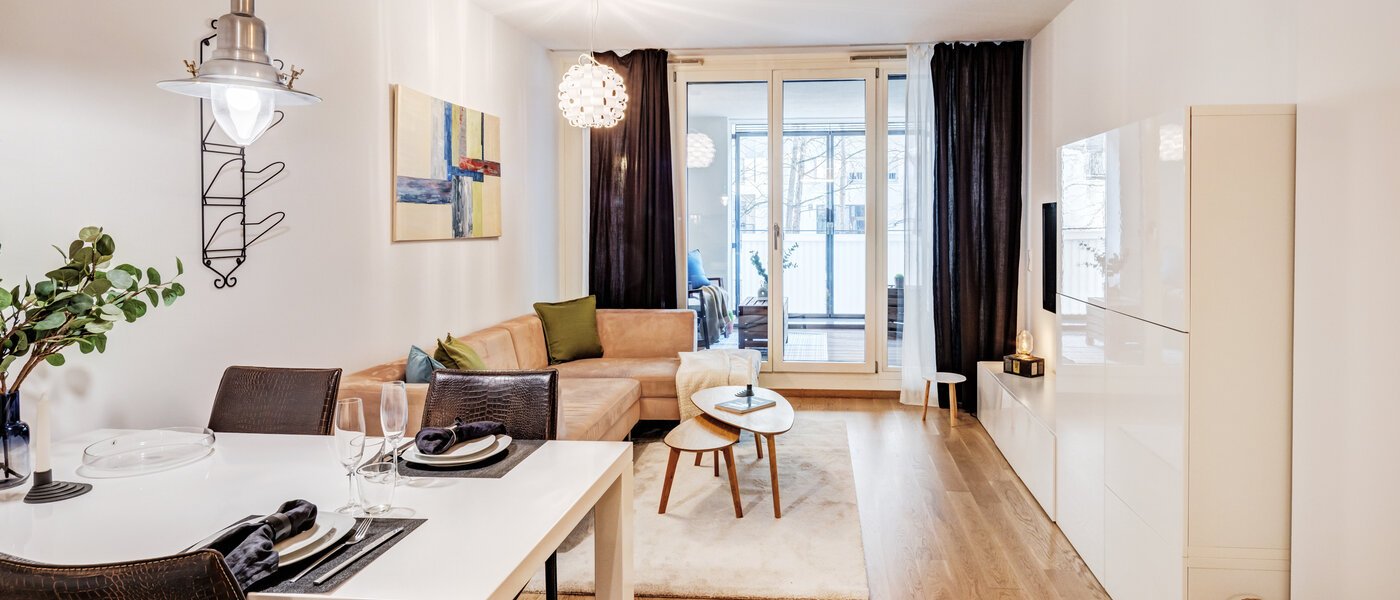 マンション München Maxvorstadt - Westen 03 リビングエリア 10381