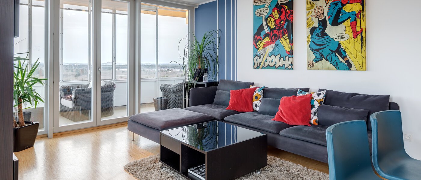 マンション München Obersendling 02 リビングルーム 10385