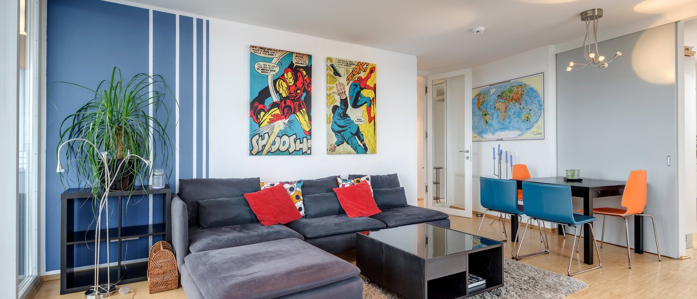 マンション München Obersendling 03 リビングルーム 10385