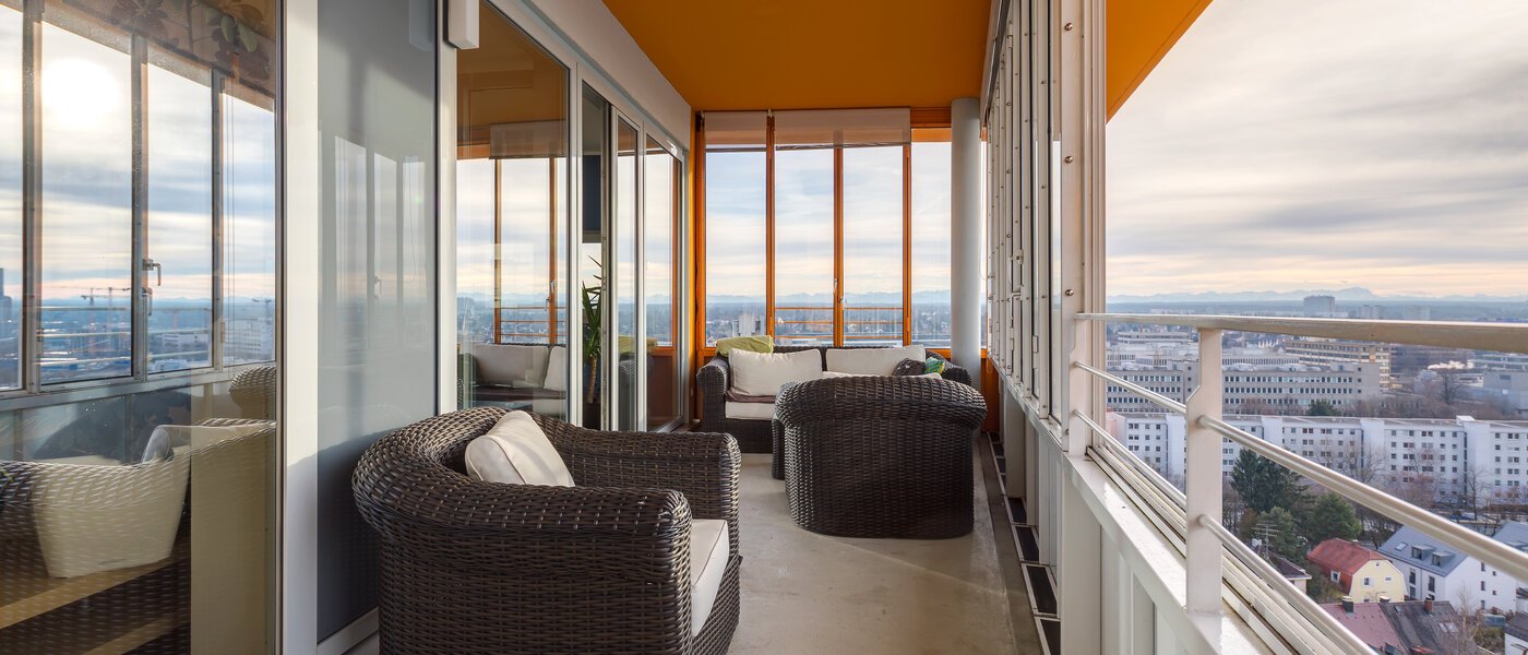 マンション München Obersendling 02 ベランダ 10385