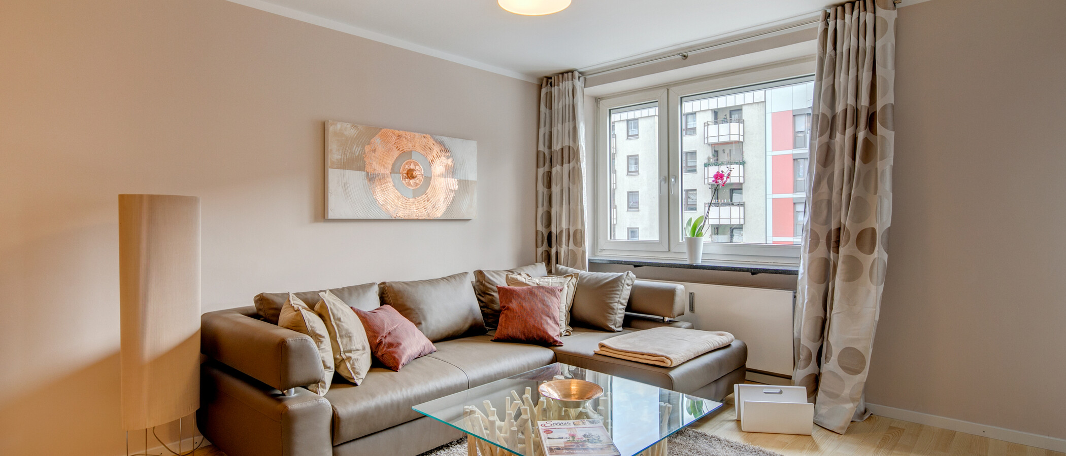 マンション München Schwabing-West (rund um den Bonner Platz) 01 リビングルーム 10412