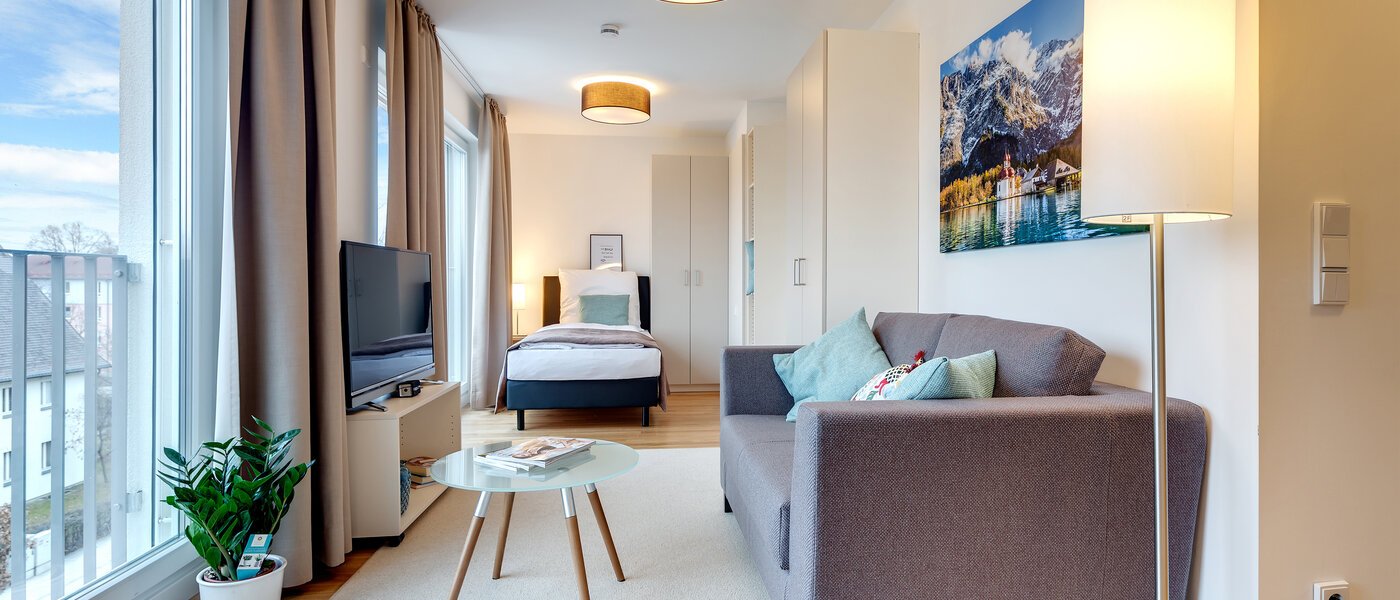 マンション München Am Hart 03 リビングルーム 10418