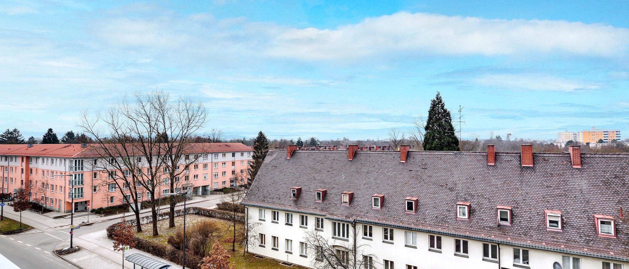 アティック・フラット（屋根裏） München Am Hart 01 物件からの眺め 10425