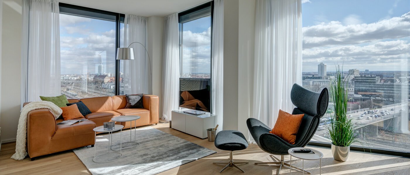 マンション München Nymphenburg 01 リビングルーム 10451