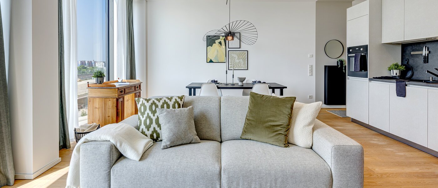 マンション München Nymphenburg 03 リビングエリア 10455