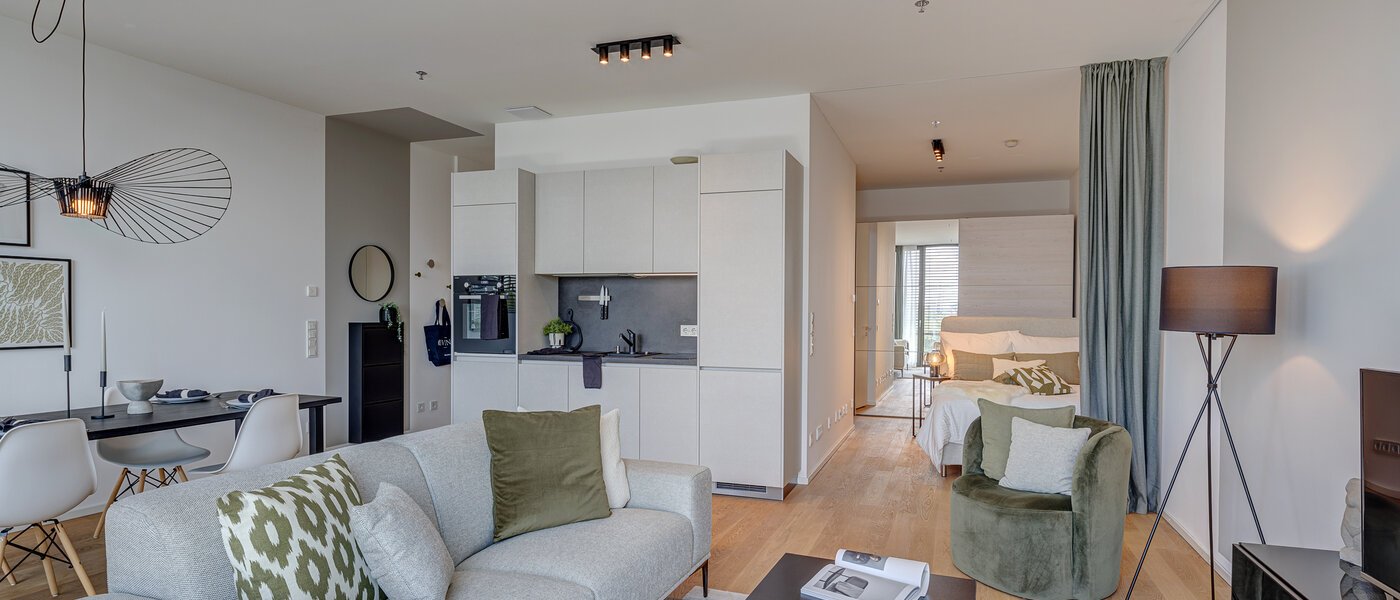 マンション München Nymphenburg 06 リビングエリア 10455