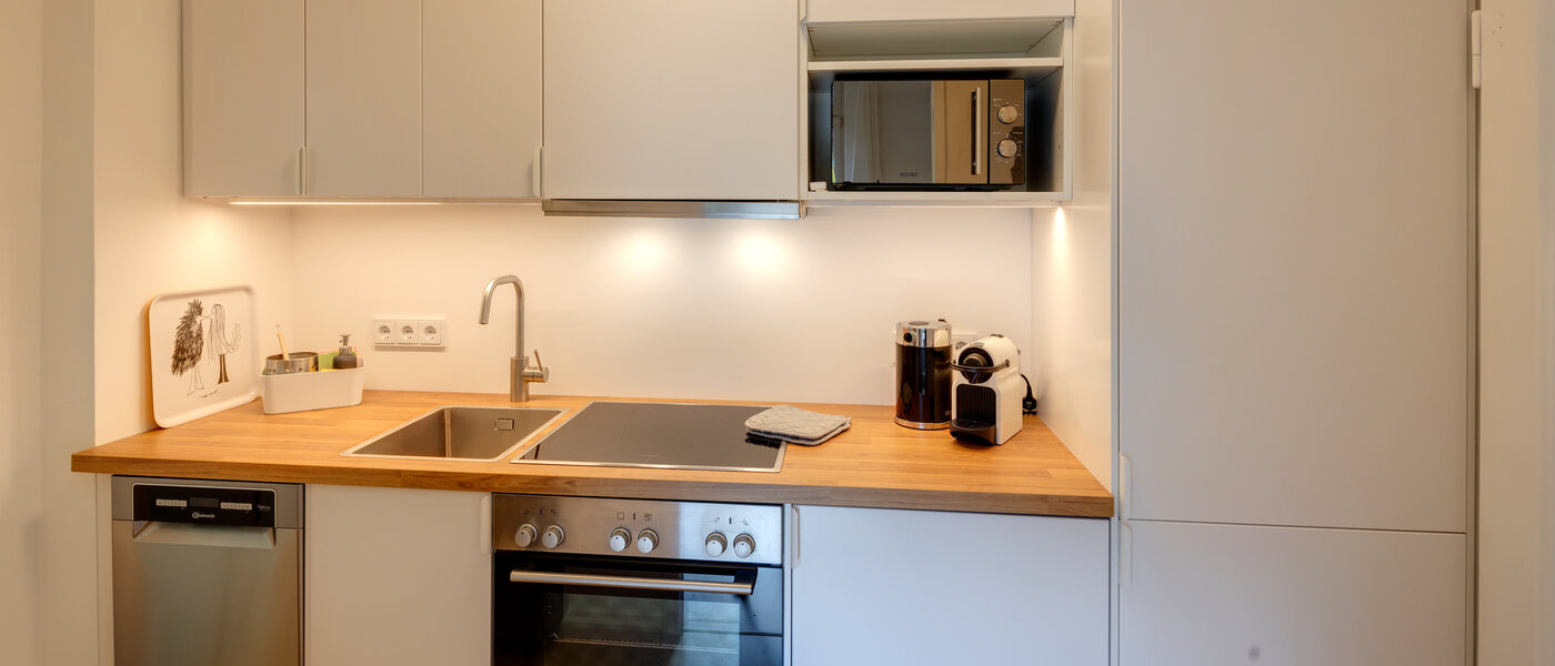 マンション München Schwabing-West (rund um den Hohenzollernplatz) 01 キッチン 10458