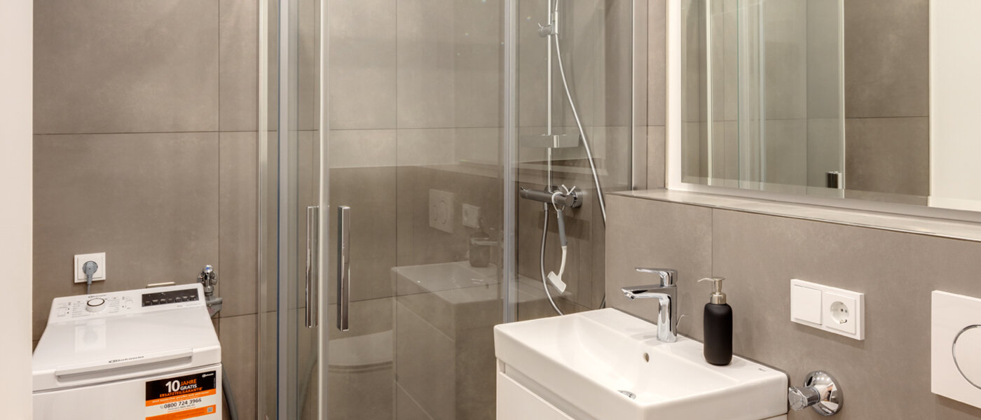 マンション München Schwabing-West (rund um den Hohenzollernplatz) 01 浴室 10458