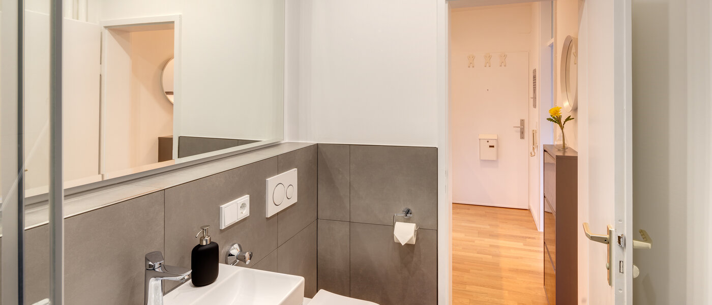 マンション München Schwabing-West (rund um den Hohenzollernplatz) 03 浴室 10458