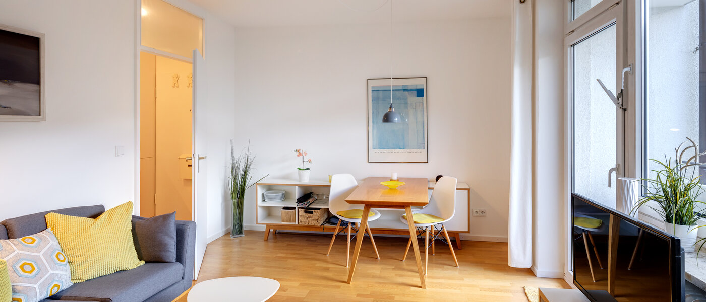 マンション München Schwabing-West (rund um den Hohenzollernplatz) 02 リビングエリア 10458