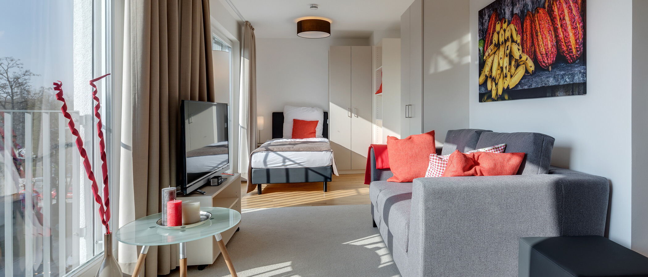 マンション München Am Hart 01 リビングルーム 10519