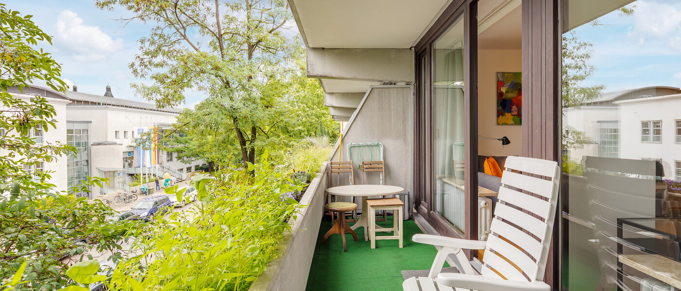 マンション München Nymphenburg 02 ベランダ 10522