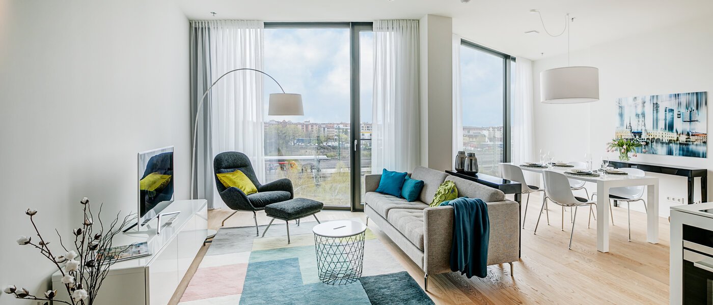 マンション München Nymphenburg 01 リビングルーム 10533