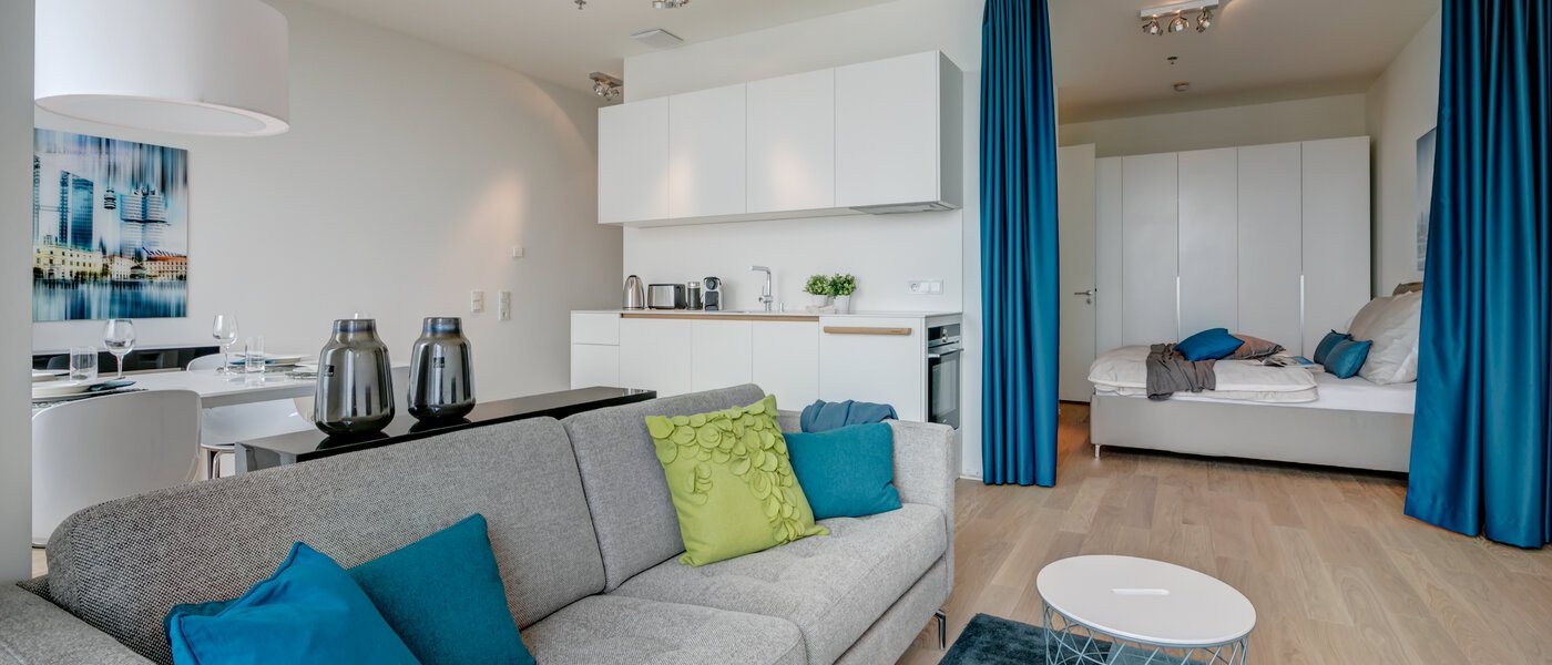 マンション München Nymphenburg 05 リビングルーム 10533