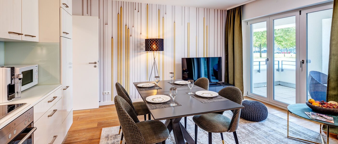 マンション München Messestadt Riem 01 リビングエリア 10535