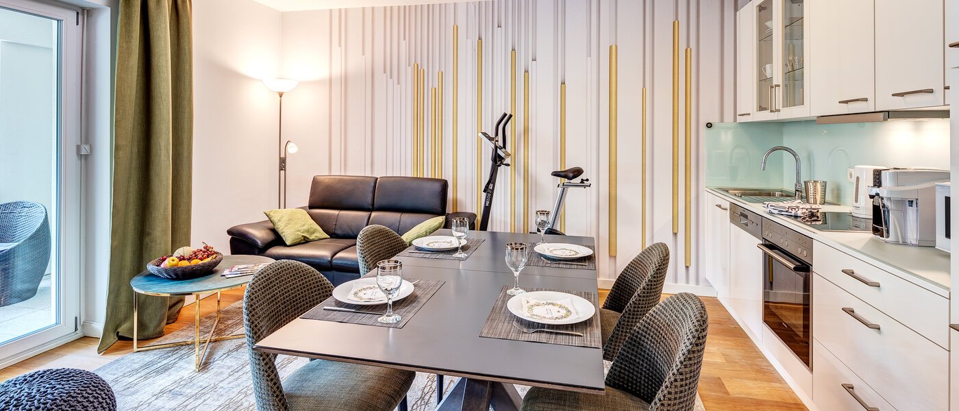 マンション München Messestadt Riem 03 リビングエリア 10535