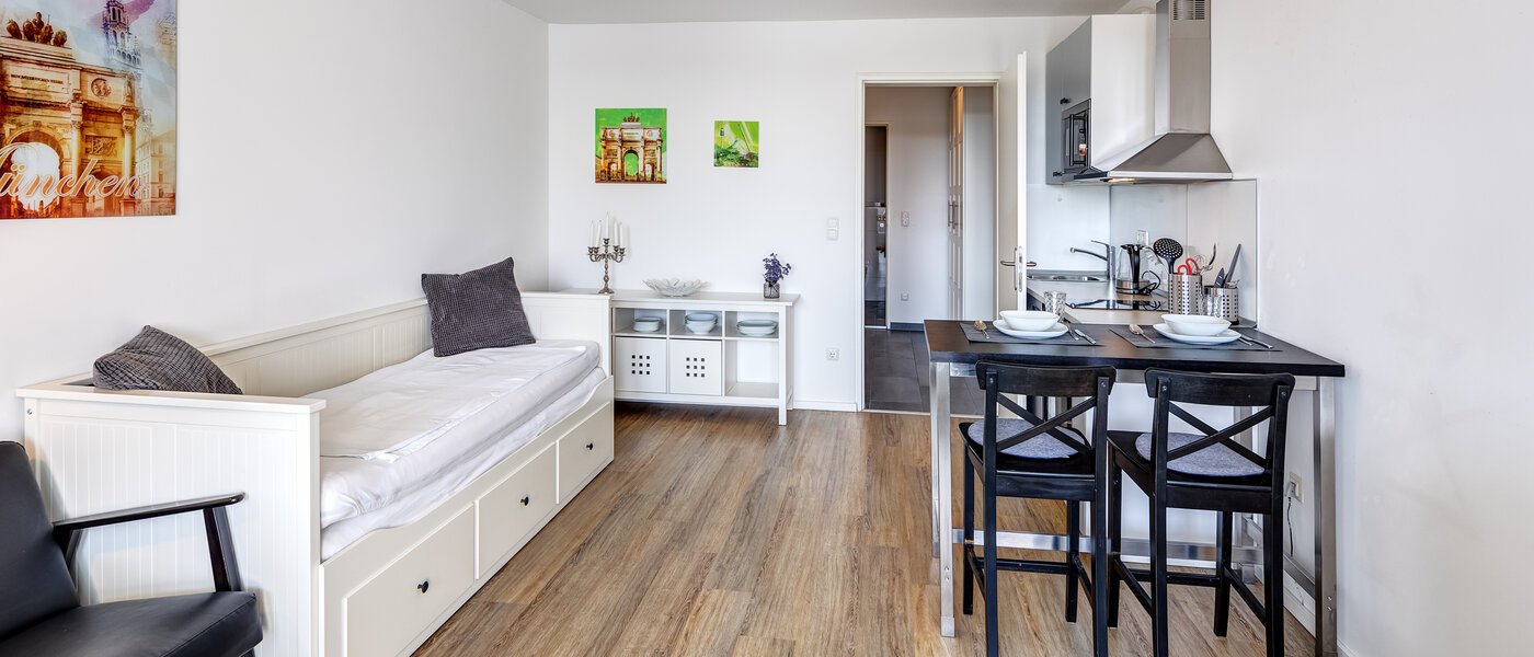 マンション München Olympiadorf 02 リビングエリア 10579