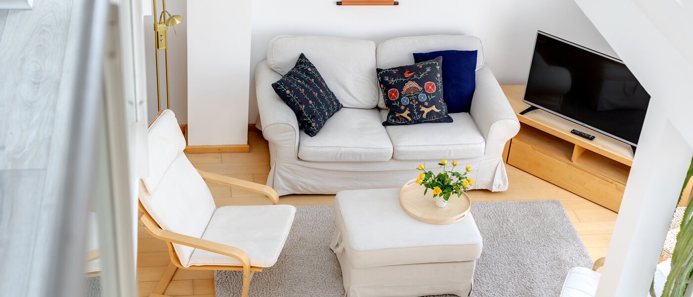 メゾネット・マンション（複数階にわたるマンション） München Sendling 07 リビングルーム 10582