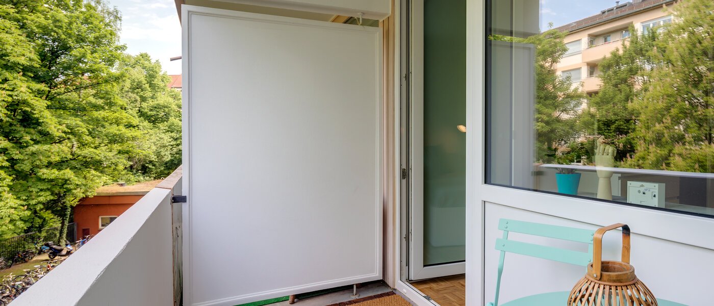 アパルトマン München Neuhausen 02 ベランダ 10591