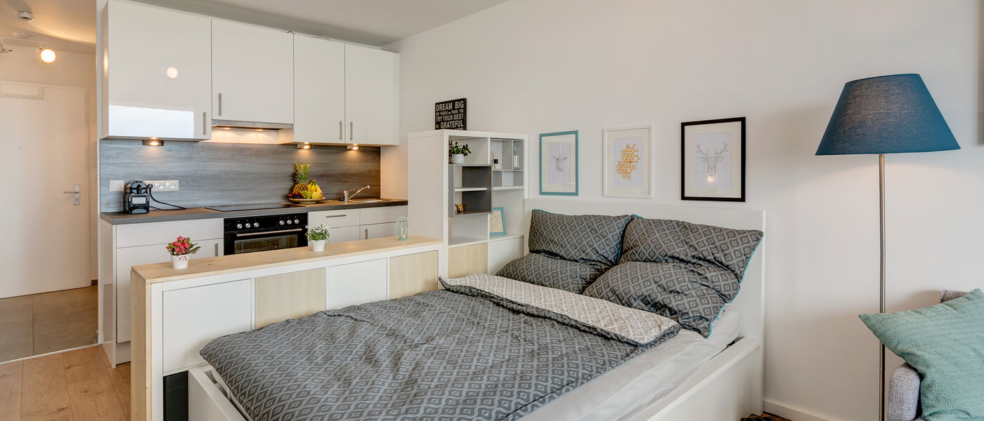 マンション München Olympiadorf 01 寝室 10605