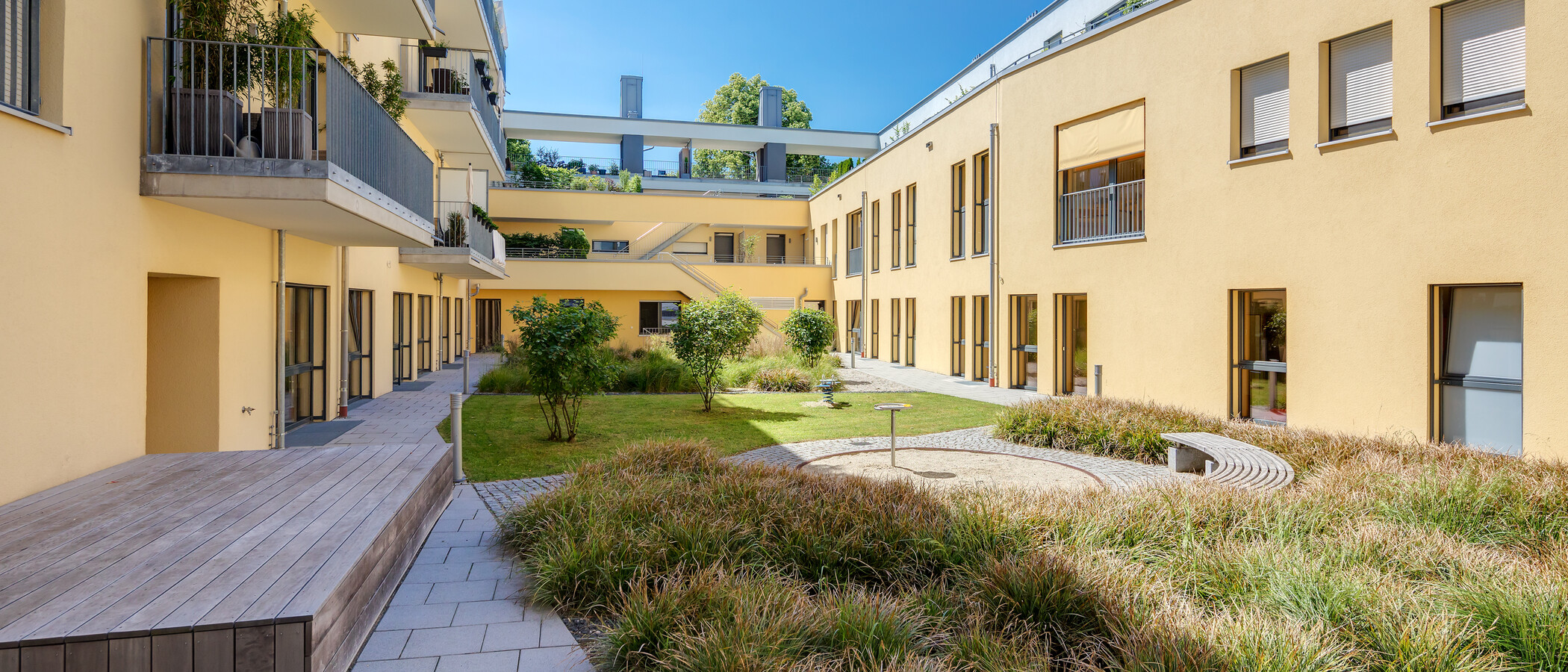 マンション München Schwabing 01 中庭向き 10614
