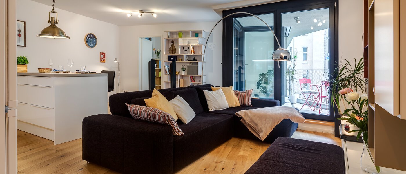 マンション München Giesing 01 リビングルーム 10618