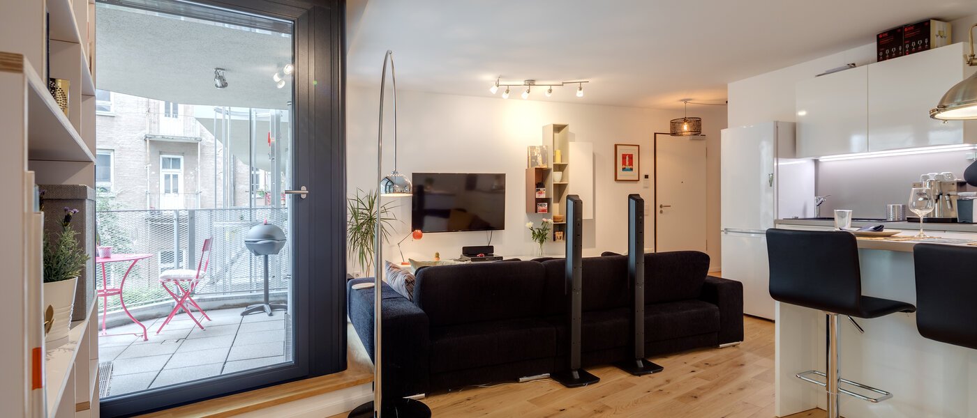 マンション München Giesing 03 リビングルーム 10618