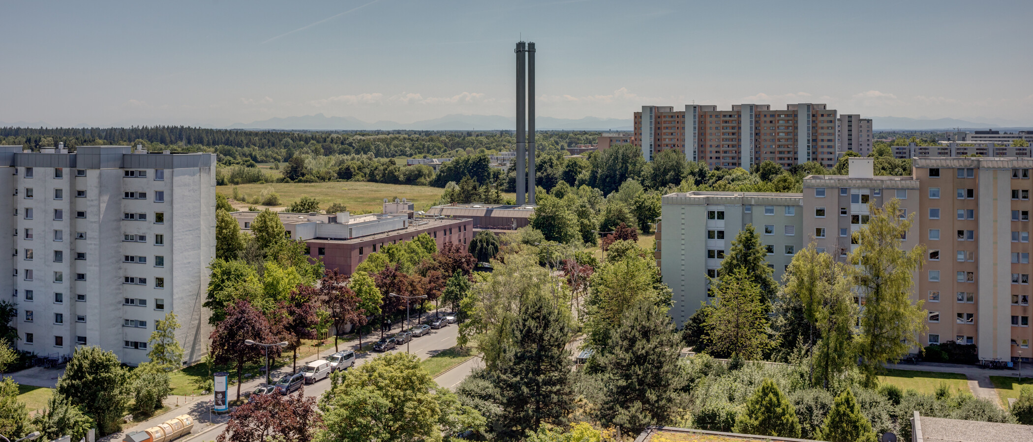 マンション München Neuperlach 01 物件からの眺め 10620