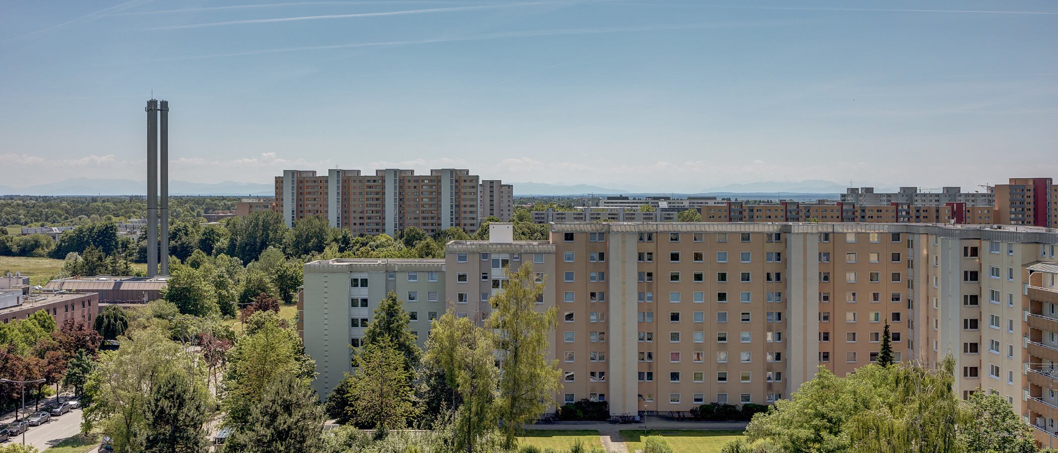 マンション München Neuperlach 02 物件からの眺め 10620