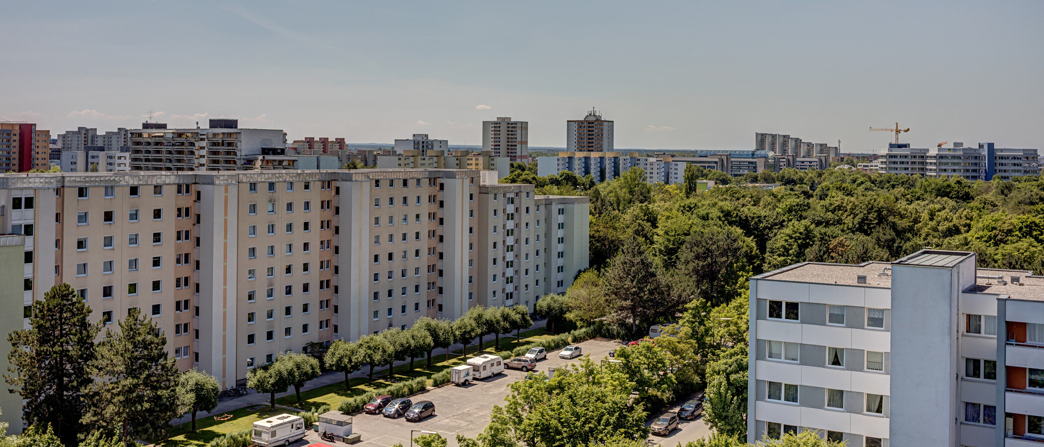マンション München Neuperlach 06 物件からの眺め 10620