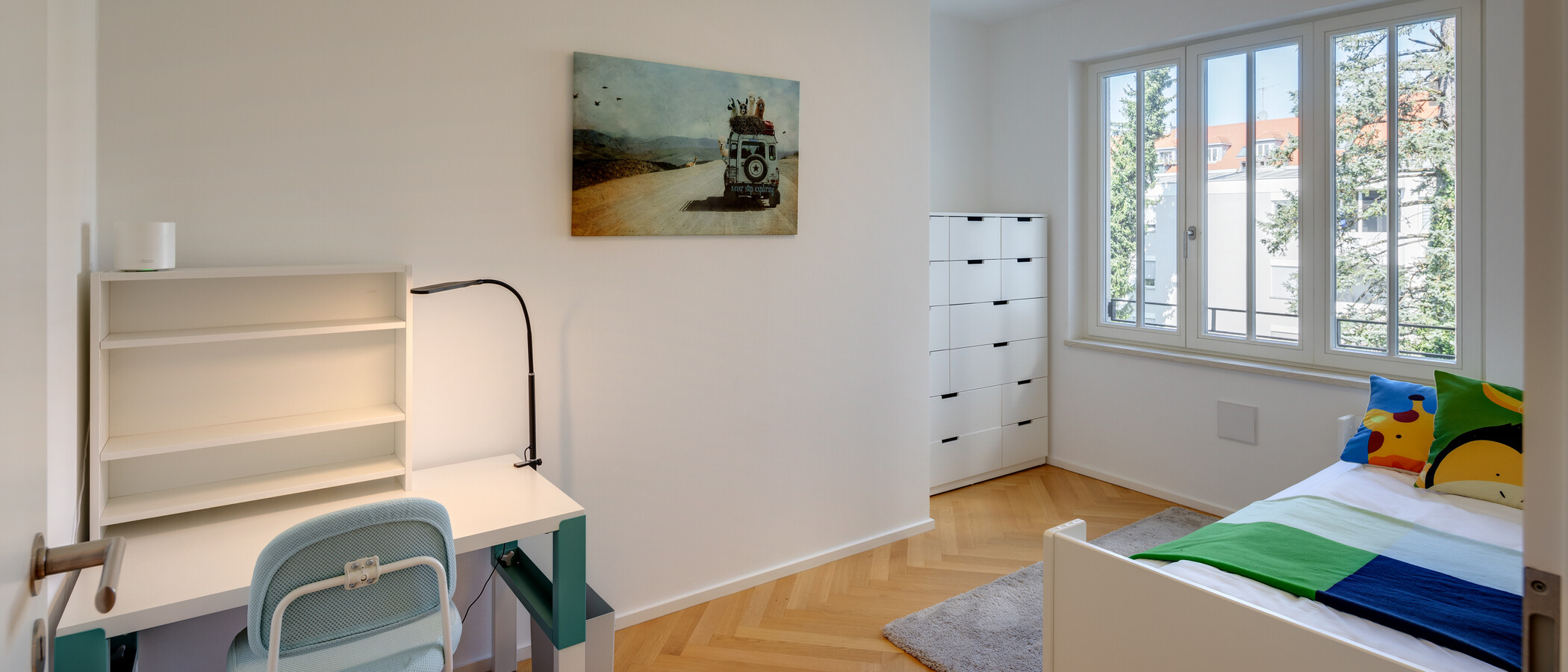 マンション München Nymphenburg 01 2.　寝室 10628