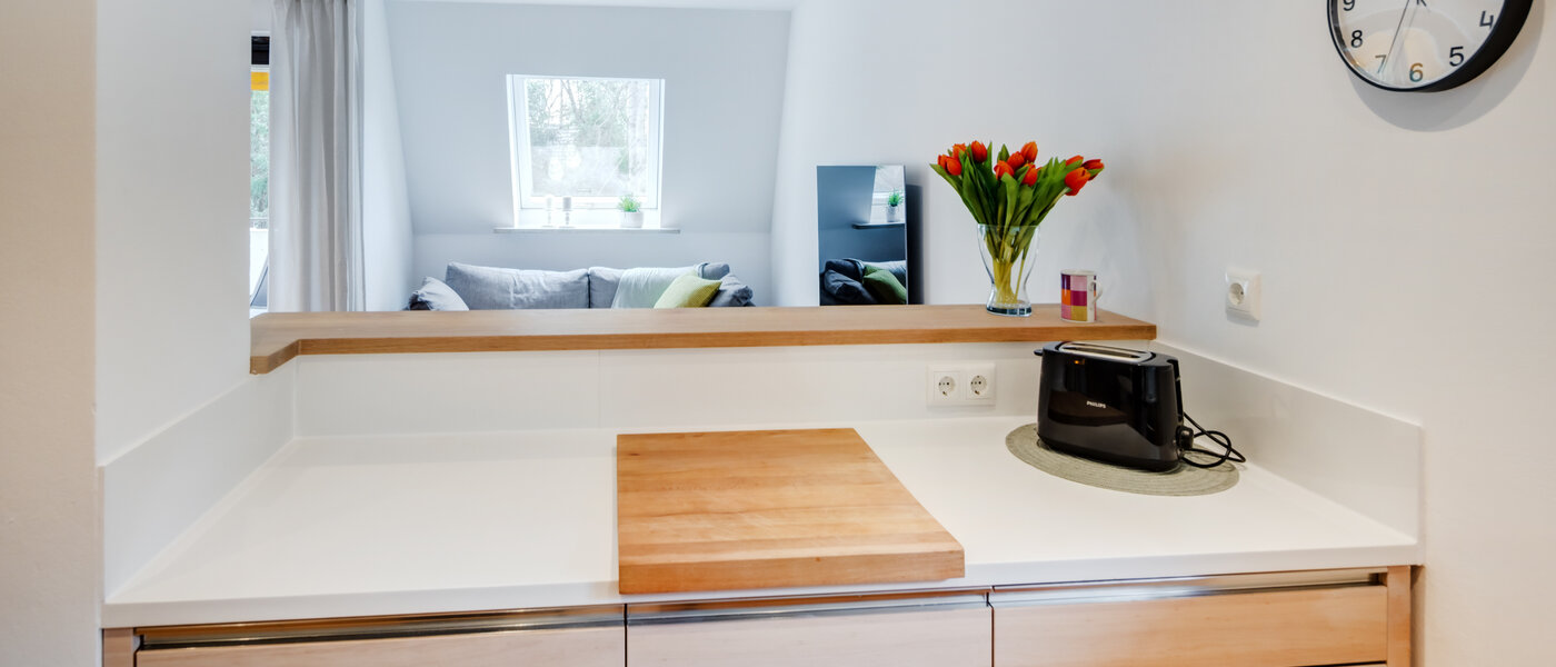 アティック・フラット（屋根裏） München Trudering 02 キッチン 10634