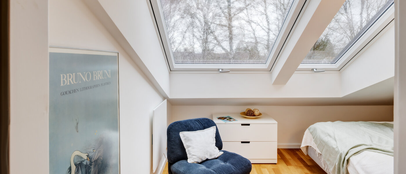 アティック・フラット（屋根裏） München Trudering 02 寝室 10634