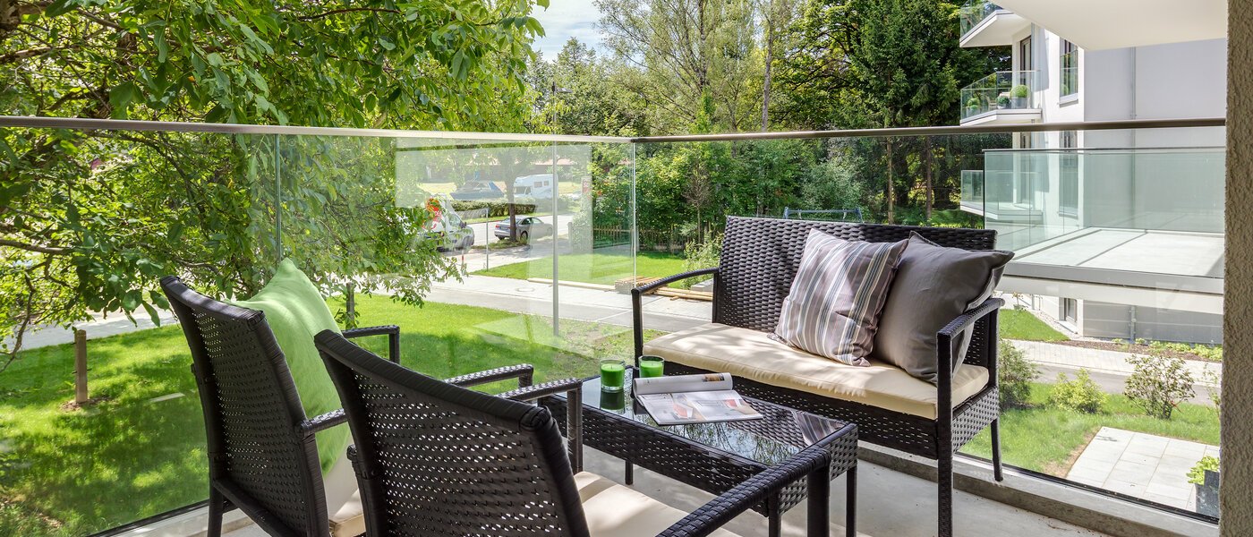 マンション München Bogenhausen 01 ベランダ 10643