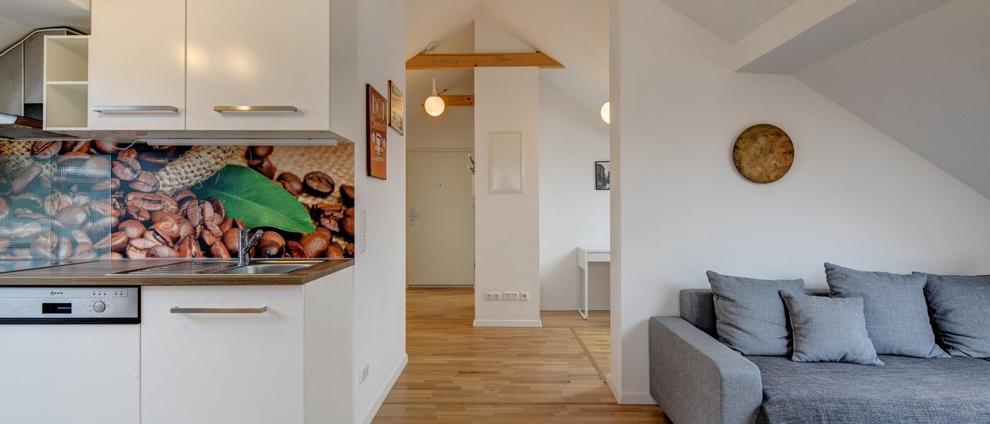 アティック・フラット（屋根裏） Eching 05 リビングルーム 10655