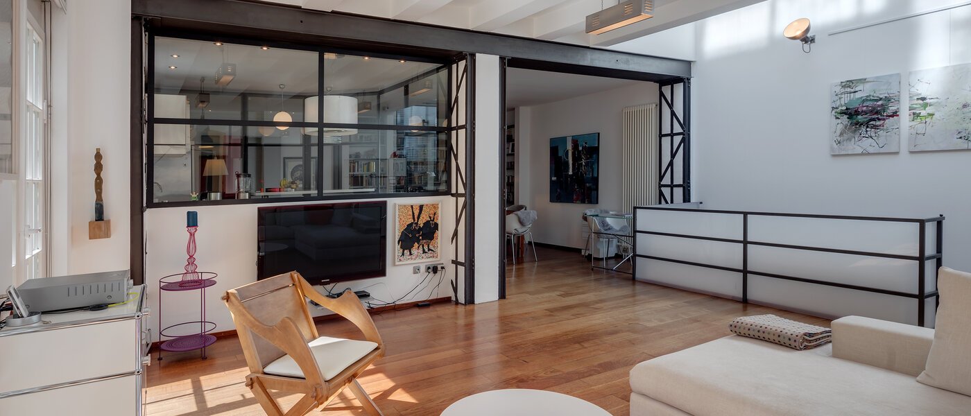 メゾネット・マンション（複数階にわたるマンション） München Isarvorstadt 03 リビングルーム 10712