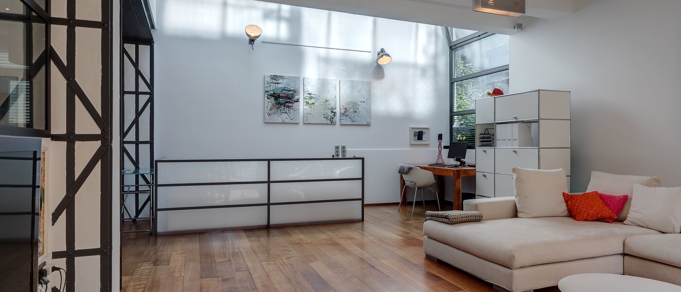 メゾネット・マンション（複数階にわたるマンション） München Isarvorstadt 04 リビングルーム 10712