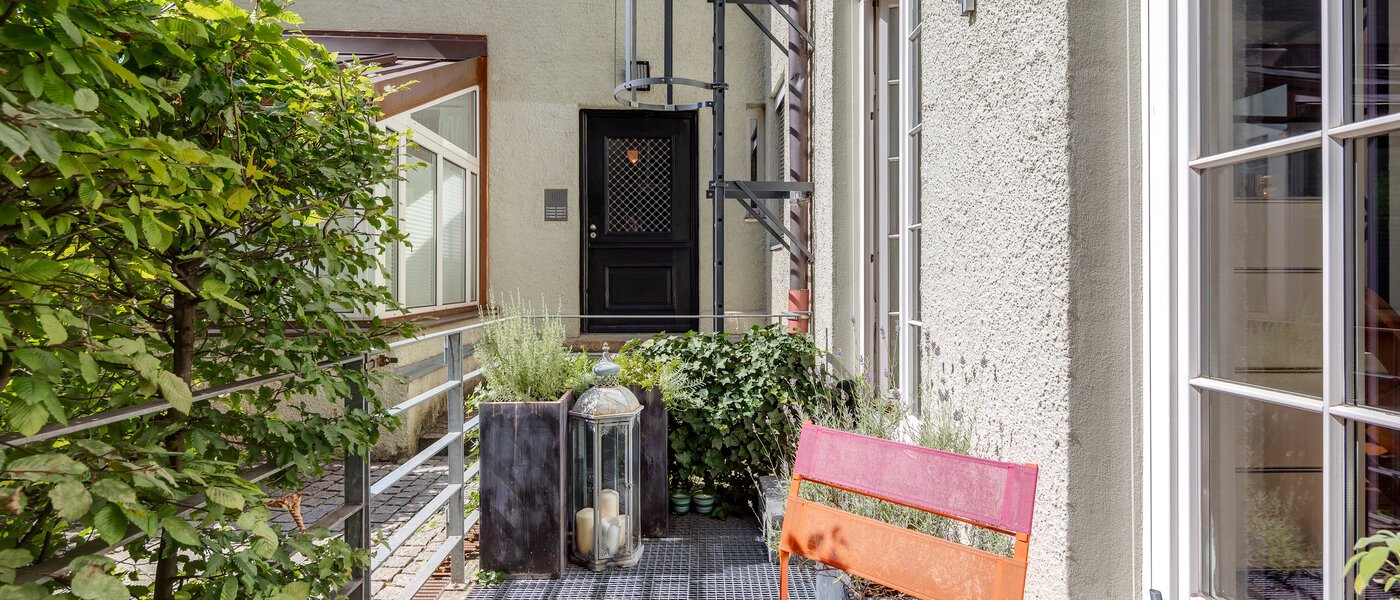 メゾネット・マンション（複数階にわたるマンション） München Isarvorstadt 03 ベランダ 10712