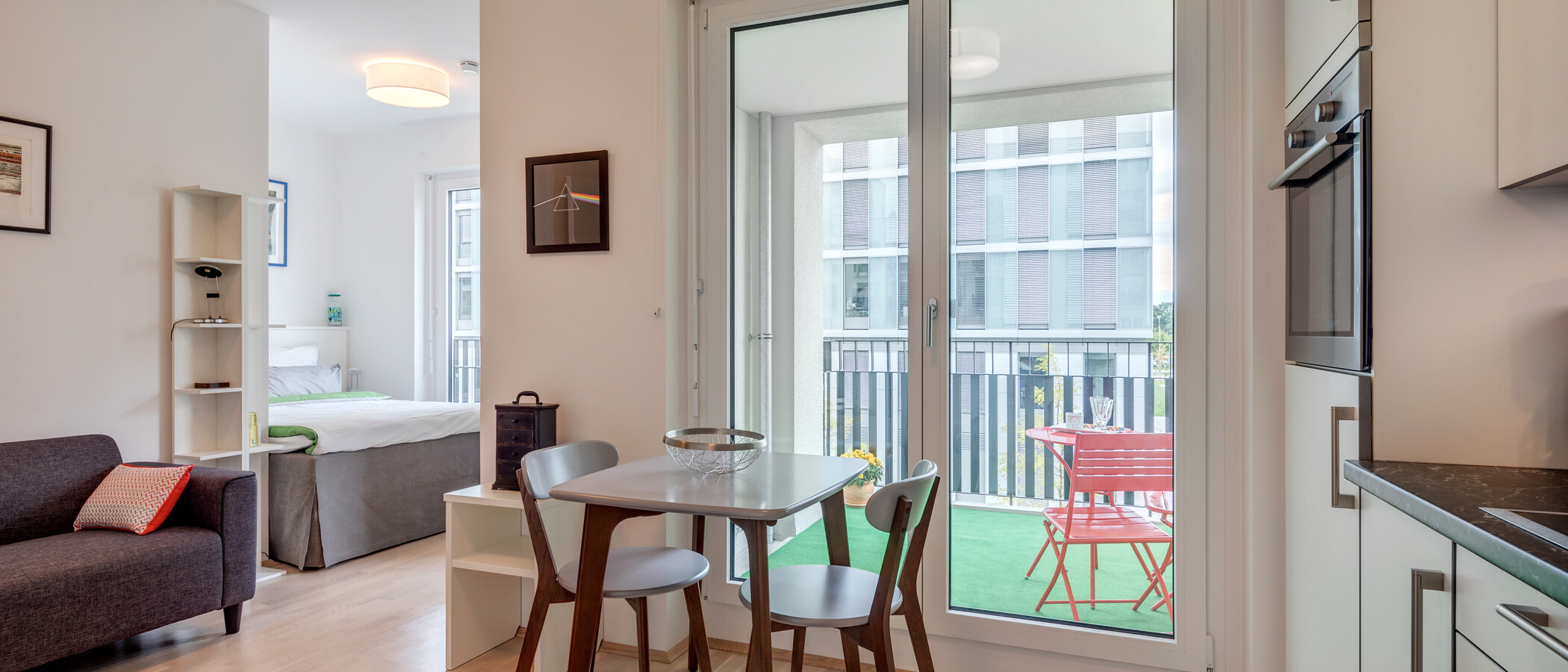 マンション München Milbertshofen 01 リビングルーム 10739